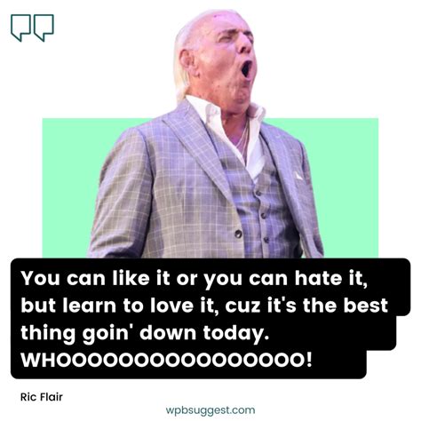 rick flair speech words